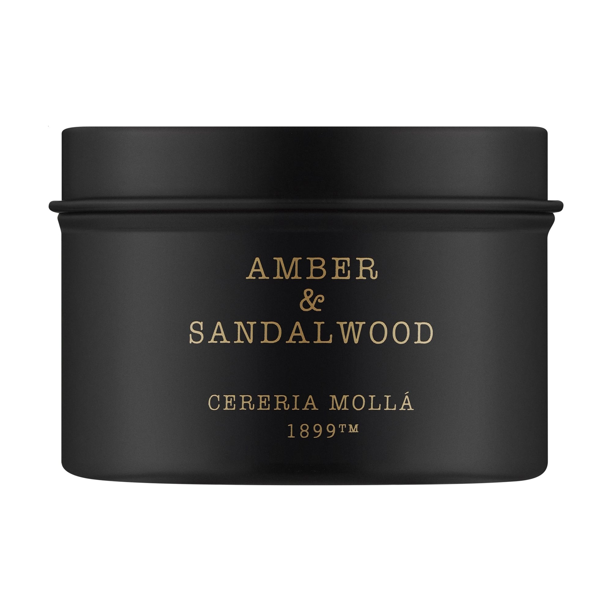 Ароматична свічка Cereria Molla Amber &amp; Sandalwood, 90 г